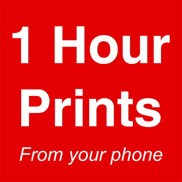 Print your photos in 1 hour from your phone with our convenient 1 hour prints app.